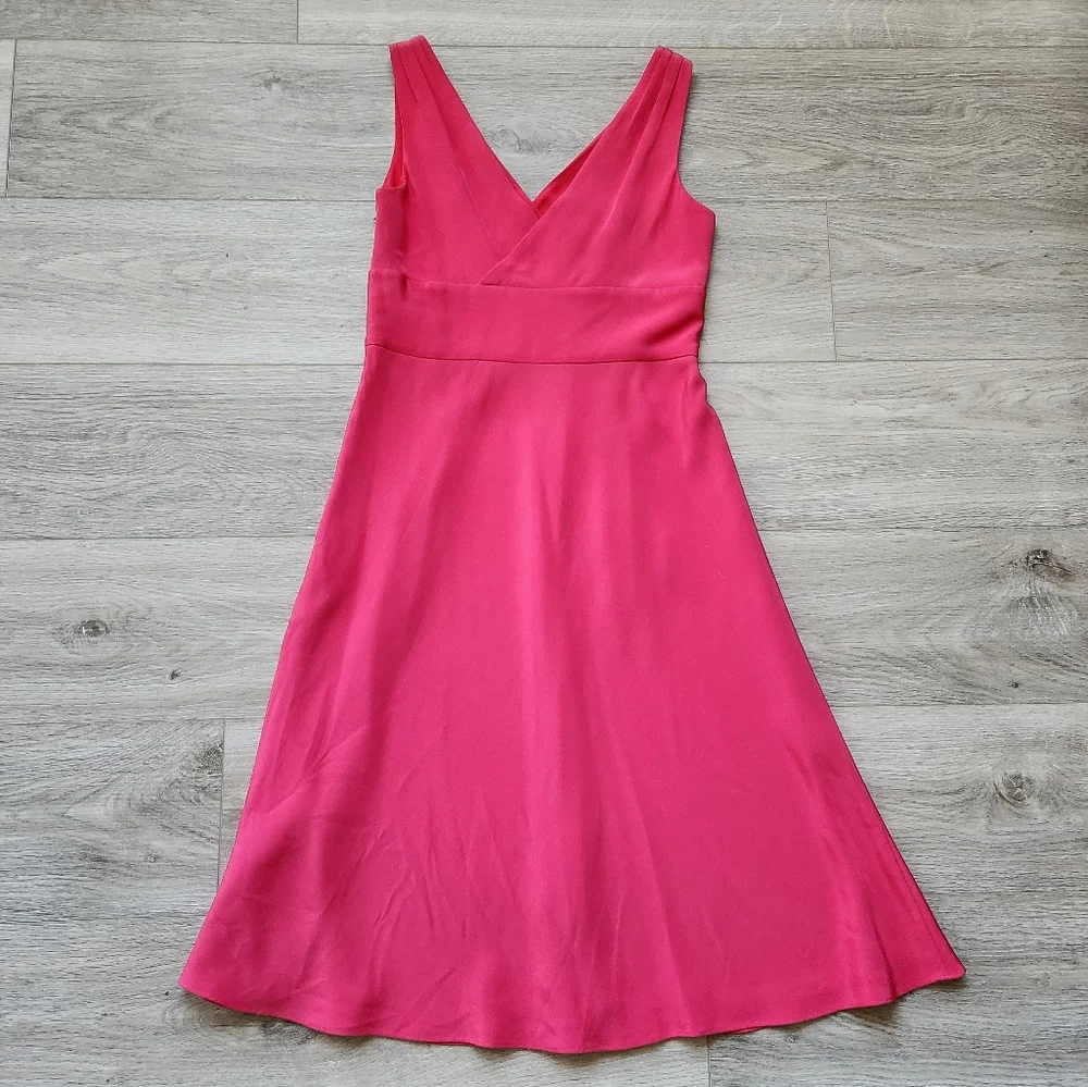 J Crew Pink Silk Sleeveless Dress Womens 6p Occassion Wedding Summer